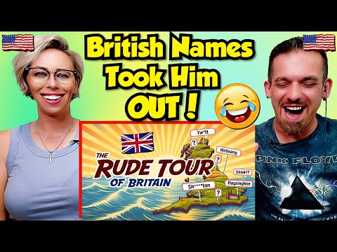American Exes React: Rude British Place Names Tour! FUNNIEST UK REACTION EVER! Try Not To Laugh!