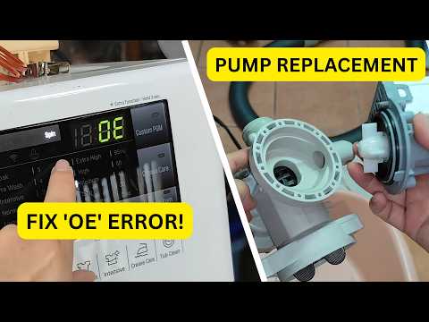LG Washer OE Error Code: Drain Problem — Complete Fix Guide