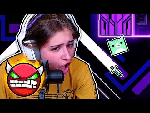 The COOLEST Geometry Dash Remake (that I raged at) - Lightning Speed 100%