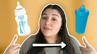 HOW TO TRANSITION FROM BOTTLE TO SIPPY CUP