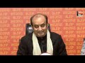 LIVE Press Conference By BJP National Spokesperson Dr Sudhanshu Trivedi
