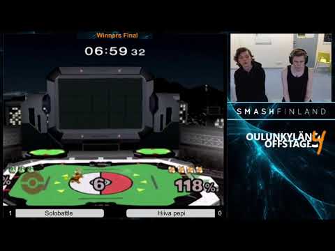 Oulunkylän Offstage 4 - Melee Singles - Winners Finals - Peki(Fox) vs Solobattle(Jigglypuff)