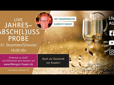7. LIVE Online Jahresabsch(l)uss Weinprobe