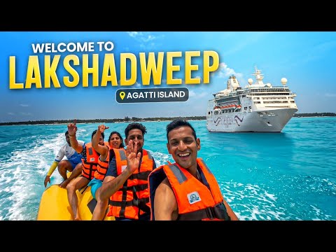 Welcome to Lakshadweep islands 🏝 || Agatti island by Cordelia cruise