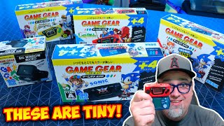 These Are Tiny! But Are They Playable? Sega Game Gear Micro Unboxing & Impressions! ゲームギアミクロ ブラッ