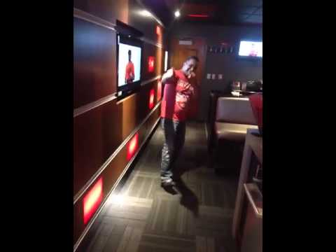 Mario enjoying Atlanta Hawks home opener