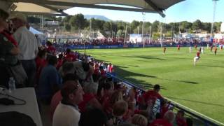 El Villajoyosa mereció al menos el empate en el partido de ida frente a La Nucía (incluye vídeo del