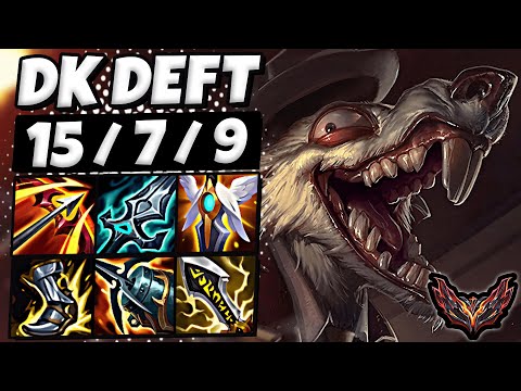 Twitch vs Jinx ADC [ DK Deft ] Patch 13.7 Korea Grandmaster ✅