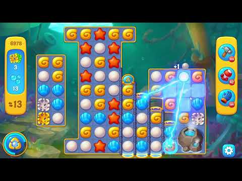 Fishdom 6978 Level - 22 moves - NO BooSTERS