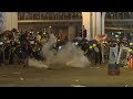 Tear Gas And Rubber Bullets Fired As Hong Kong Returns To Chaos AFP
