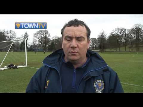 Micky Mellon pre Morecambe home 14/15 - Town TV