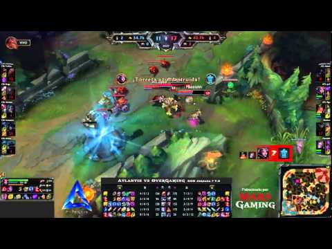 [AtlantisTV] Atlantis eSports vs Celerius - #LoLHonor Jornada 8, Split 3, T.8
