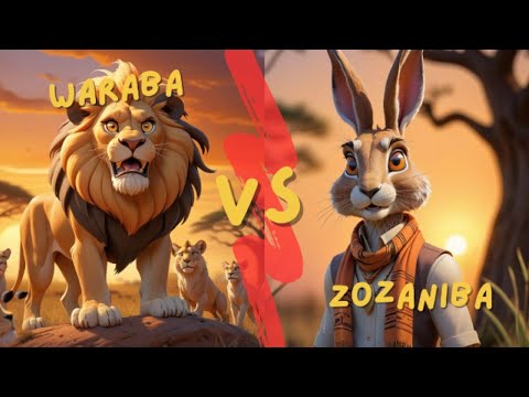 Waraba contre Zozaniba : La Lutte de Pouvoir 🦁🐰 🔥- Conte en bambara - VOSTFR