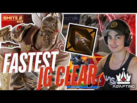 THIS STARTER IS THE FASTEST JUNGLE CLEAR! (2 games) Smite 2 Deity Ranked Conquest