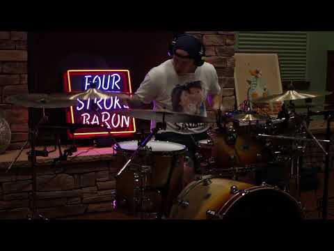 FOUR STROKE BARON - PLANET SILVER SCREEN (DRUM PLAYTHROUGH)