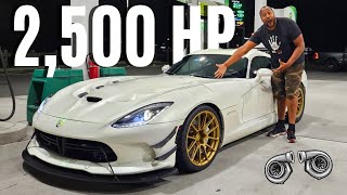 This 2,500HP Turbo Viper ACR Goes CRAZY on The Streets & Dominates At The Track