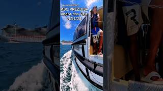 MSC PREZIOSA santos  Angra dos Reis 11/11/25 cruzeiro tender  ⁨@cruzeiros2025⁩ navio #shorts