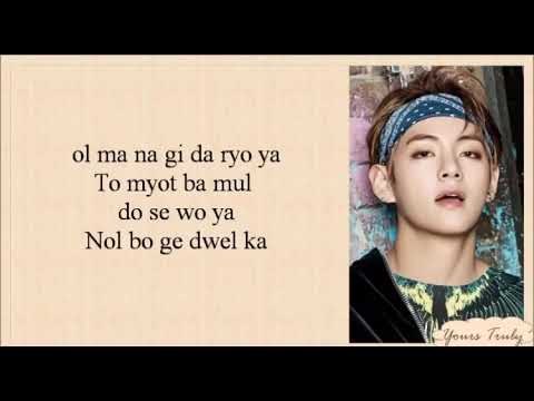 BTS - spring day [easy lyrics]