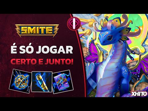 Se jogar junto dá certo! TIAMAT MID - ⚡ Smite BR Ranked Conquista