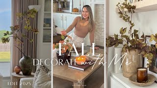 Fall Decorate With Me | New Fall Living Room Styling | Moody and Cozy Fall decor ideas 2025