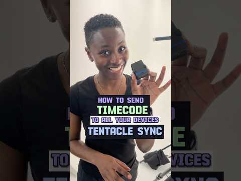 How to sync your FX3, FX6, FX30 & Zoom F6 using the Tentacle Sync