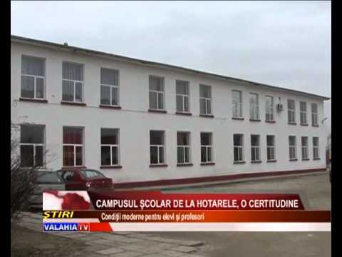 Campusul şcolar de la Hotarele, o certitudine