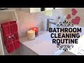 My Bathroom Cleaning Routine 2017