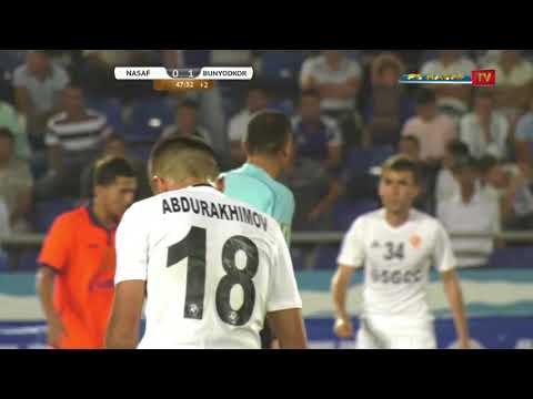 UzPFL-2017. Oliy liga. MD-18. "Nasaf" - "Bunyodkor"