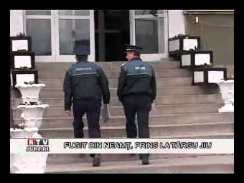 RTV JURNAL 12.04.2011 - FUGIT DIN NEAMT PRINS LA TG JIU