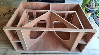 Download lagu Bok subwoofer tts36 proses pembuatan pemotongan bahan part 1 mp3