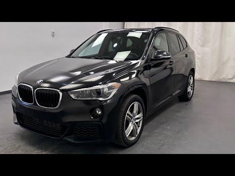 2018 BMW X1 Sports Activity Vehicle in Black for sale at Davis GMC Buick Lethbridge in Lethbridge, AB