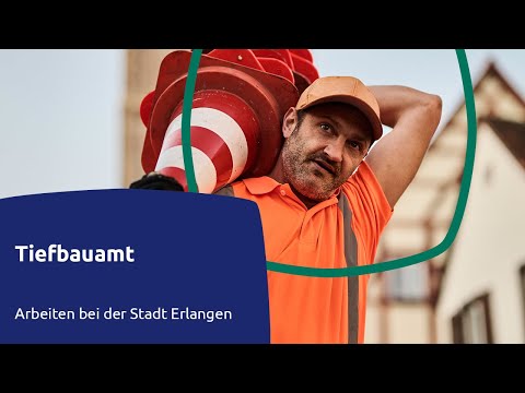 Arbeiten bei der Stadt Erlangen – Tiefbauamt