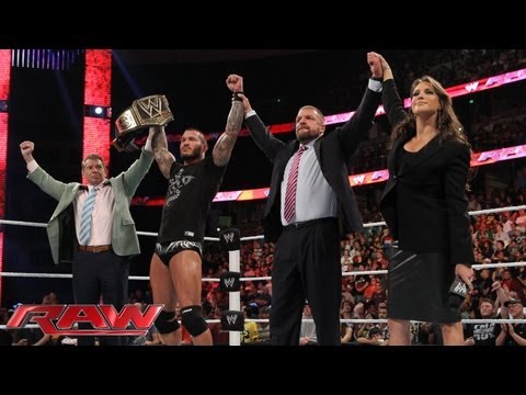 Randy Orton's "Championship Coronation": Raw, August 19, 2013