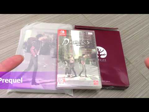 Unboxing Daedalus The Awakening of Golden Jazz Jake Hunter Aksys Games Nintendo Switch