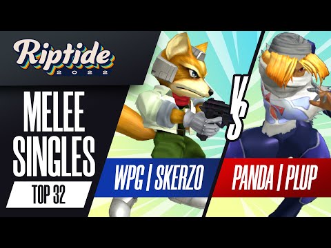 Skerzo vs Plup - Melee Singles Top 32 - Riptide 2022 | Fox vs Sheik