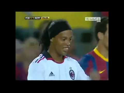 Ronaldinho's Tribute @ Nou Camp: The King did return !!