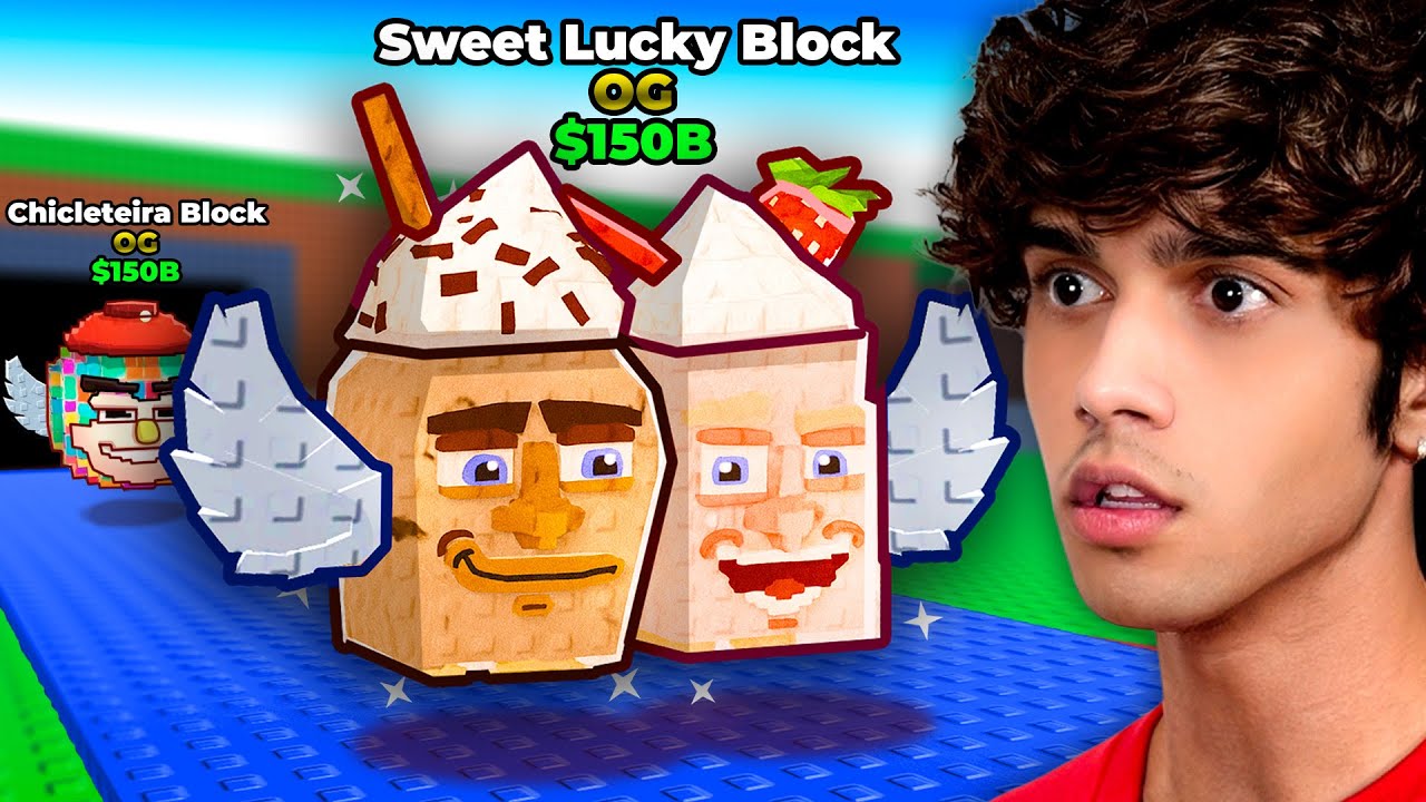 Starting Over With SWEET LUCKY BLOCKS in Steal a Brainrot!