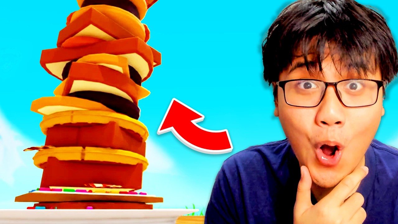AKU MEMBANGUN MENARA SANDWICH TERTINGGI DI ROBLOX...