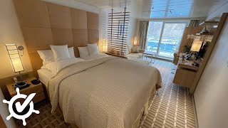 Europa 2: Veranda Suite (Deck 10 - 1017) bei Hapag-Lloyd Cruises (2020)