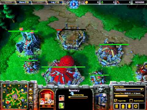 Wc3 Ted vs Lyn OvU on TM