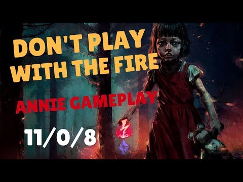 DON'T PLAY WITH THE FIRE | Annie vs Zoe | MID RANKED SEASON 8 |Full Gameplay HD