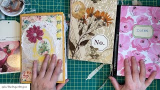 Ideas / Reference Journal Flip Through - Journal Page Ideas - #junkjournalideas #papercrafts