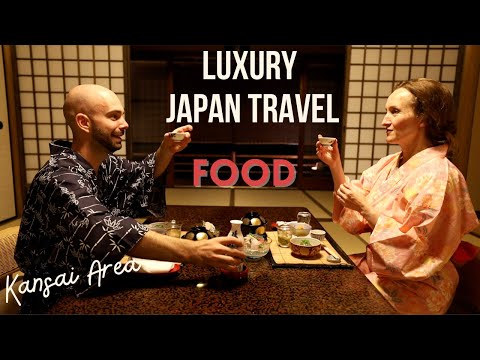 Using five senses to enjoy the gourmet feast in Kansai (Osaka, Kobe).