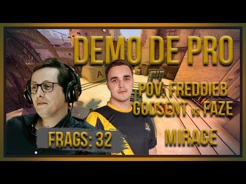 [PT] zorlaK Analisa: PoV FREDDIEB - GODSENT vs FAZE - MIRAGE [Demo de Pro]