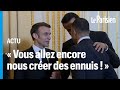 La pique de Macron à Mbappé devant l’émir du Qatar reçu à l'Élysée