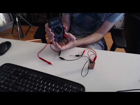 How to: Test a HV Diode with a cheap multimeter and 9v battery