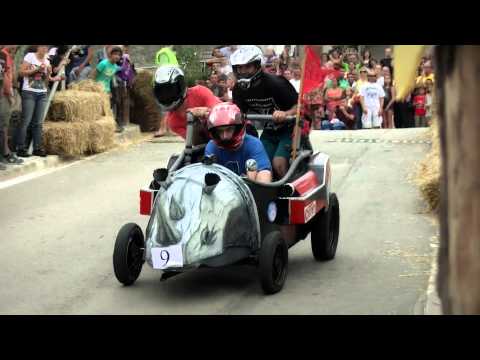 Baixada de Carretons La Roca 2013 - Slow motion Rinocerontus Brutus