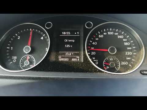 Passat b6 1.6tdi acceleration 0-100