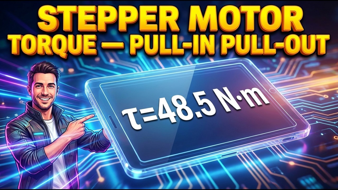 Stepper Motor Torque Calculator — Pull-In Pull-Out
