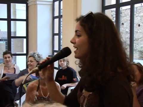 Fara Music Summer School 2011, Cinzia Spata (Vocal Jazz Lab)